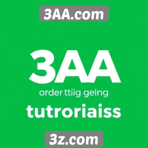 Tutoriais disponíveis para jogadores iniciantes em 3AA.com